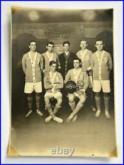 Antique 1908-1909 Basketball S Team Original 5 X 7 Vintage Photo