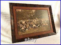 Antique 1911 American Express 2nd Annual Clambake Photograph Black & White