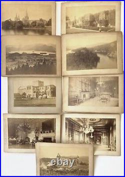 Antique 19th C. Photographs Landscapes Well Known U. K. England Scenes Large Lot