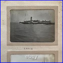 Antique 72 Photograph Album Bicycle Race Trip Penny Farthing Bike England UK