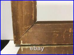 Antique Aesthetic Art Deco Victorian Wood Gold Gilt Picture Frame Fits 22x28
