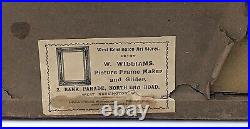 Antique Albumen Photograph of English Country House Framed by W. Williams London