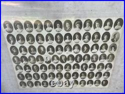 Antique Black & White Class Photograph 1908 Large