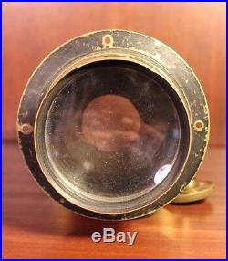Antique Brass Photo Lens Petzval Old Vintage Camera c. 1900