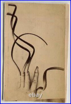 Antique CDV Photographs Long Nails