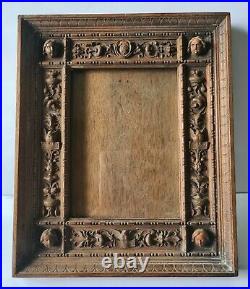 Antique Carved Wood picture photo Frame Fratelli Petralli Firenze