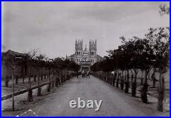 Antique China Photo. Beijing Cathedral Putang 1903. 21 x 14 cm