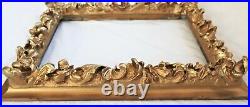 Antique Fits 11x15 Rococo Gold Picture Frame Wood Gesso Ornate Fine Art Baroque