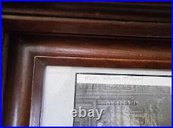 Antique Framed Family Photograph. Frame is 31 x 27. Photo is 18 x 14