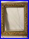 Antique-Gold-Gilded-Picture-Frame-Wood-vintage-wall-art-Red-Trim-23-5x27-5-01-suyt