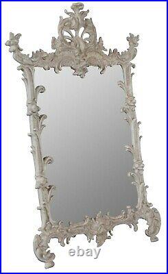 Antique JM-38 Cast Iron Baroque Art Easel Tabletop Picture Mirror Frame Chic 15