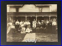 Antique Late 1800/Early 1900's Cabinet Card Women's Group Gibsonburg, OH