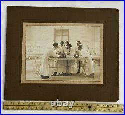 Antique Medical Dissection Photo Post Mortem Cadaver Surgical Autopsy 1909