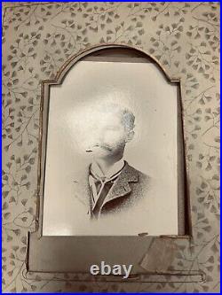 Antique Photo Album From Late 1800s/Early 1900s With Cabinet Cards & Tintypes