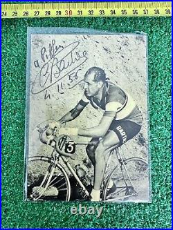 Antique Photo Cycling 1956 Original Vintage Postcard