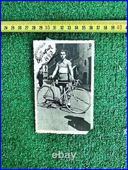 Antique Photo Cycling Cyclisme Original Vintage