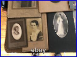 Antique Photo Lot Women Antique Cabinet Cards & other Types