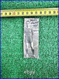 Antique Photo Photo Football Novara 1935 Original Vintage Postcard Jersey Shirt