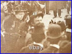 Antique Photograph 1896 Chicago Parade Election Free Money Hide And Leather Club