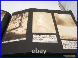 Antique Photograph Album 1920's Travel United State 291 Photos