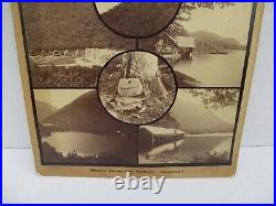 Antique Photograph FRANCONIA NOTCH NH White Mountains MD COBLEIGH NICE