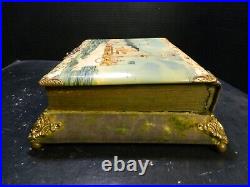 Antique Remember The Maine Celluloid Photo Album with (15) Photos Good Condition