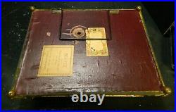 Antique Remember The Maine Celluloid Photo Album with (15) Photos Good Condition