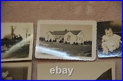 Antique VINTAGE LOT OF PHOTOGRAPHS 1927 with Cars, Camps, Horses, Men, Women