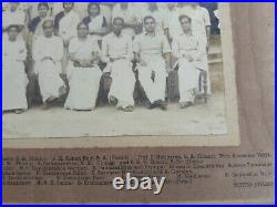 Antique VTG Old 1955 B&W Group Photo Picture University College Trivandrum A-70