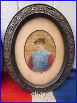 Antique Victorian Hand Tinted Photographs Equestrian Jockeys Fred Archer Queens