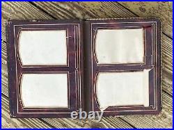 Antique Victorian Photo Album Decor Collectible. 9x12