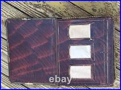 Antique Victorian Photo Album Decor Collectible. 9x12