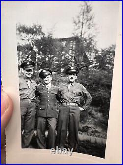 Antique Vintage Army Soldier Photos Lot Of 31 WWII 1942-1945