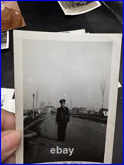 Antique Vintage Army Soldier Photos Lot Of 31 WWII 1942-1945