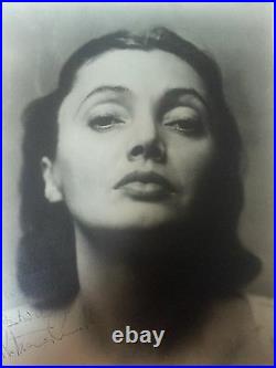 Antique Vintage Artistic Fine Art Signed Photo German American Beauty Actress