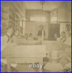 Antique Vintage Edwardian Era Cigar Factory Funny Shot Rare Occupational Photo