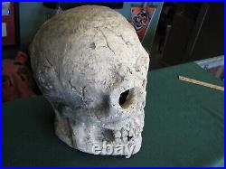 Antique Vintage Large 14 SKULL As Shown In Photo's