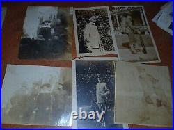 Antique Vintage Photo LOT 30 WWI Military Soldiers Women Militaria Group PHOTOS