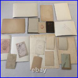 Antique Vintage Photo Photograph Collection Lot 40+ Portrait CDV Studio Kids +