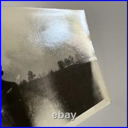 Antique/Vintage Photograph Spooky Abstract Ghost Boy In Field Halloween