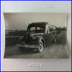 Antique Vintage Photograph of a Streamline Ford Bus Truck Lot of 2 Denmark