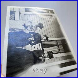 Antique Vintage Snapshot Photograph Beautiful Mourning Women Ghost Spirit Spooky