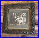 Antique-Wedding-Photo-Hand-Painted-in-Carved-Wooden-Frame-16X16-01-iv