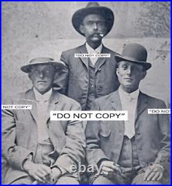 Butch Cassidy, And Gang Members Tintype Photo. SEE MY OTHER OUTLAW West Photos