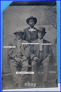 Butch Cassidy, And Gang Members Tintype Photo. SEE MY OTHER OUTLAW West Photos