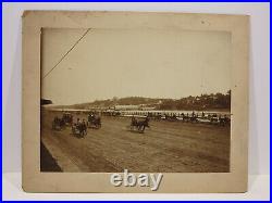 C. 1900 vintage antique photo Harlem River Speedway NYC New York City photograph