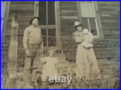 CALIFORNIA Cabinet Card PhotoKINGS COUNTY Farm/HOMEJess Wilkinson Family JC