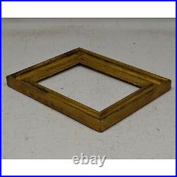 Ca. 1900 Old wooden frame Berliner Leiste original condition Internal 10 x 7.5