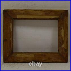 Ca. 1900 Old wooden frame Berliner Leiste original condition Internal 10 x 7.5