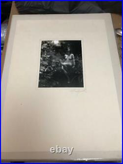 Charles J. Cooke antique photo nude in forest